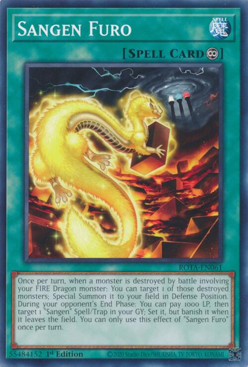 Sangen Furo [ROTA-EN061] Common Yu-Gi-Oh!