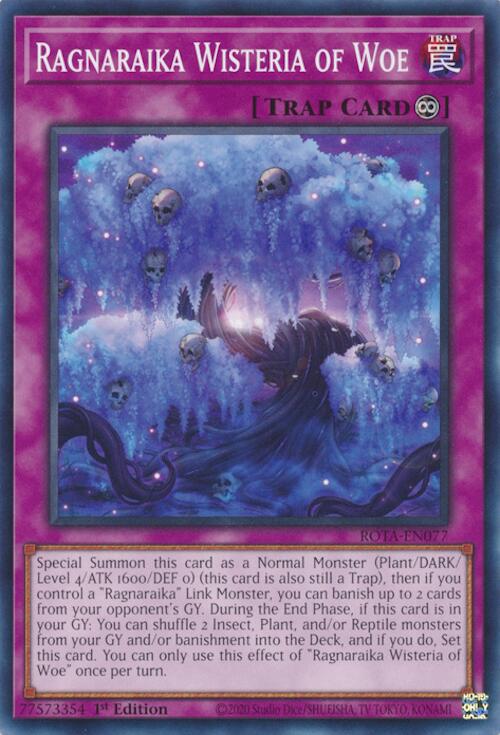 Ragnaraika Wisteria of Woe [ROTA-EN077] Common Yu-Gi-Oh!