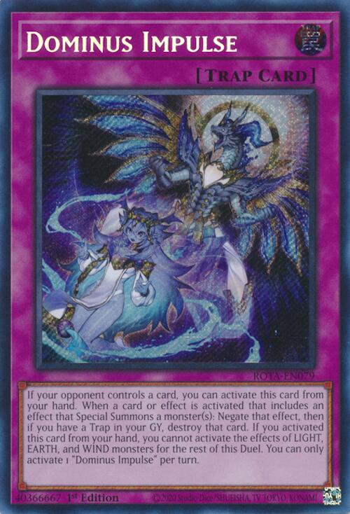 Dominus Impulse [ROTA-EN079] Secret Rare Yu-Gi-Oh!