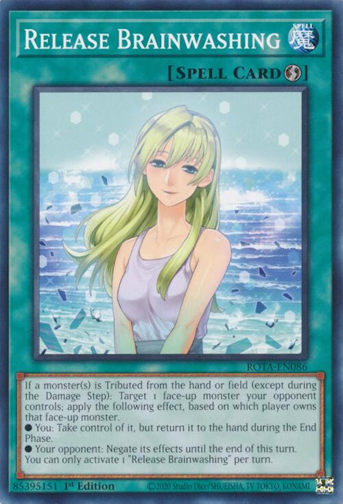 Release Brainwashing [ROTA-EN086] Common Yu-Gi-Oh!
