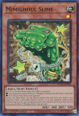 Mimighoul Slime [ROTA-EN092] Super Rare Yu-Gi-Oh!