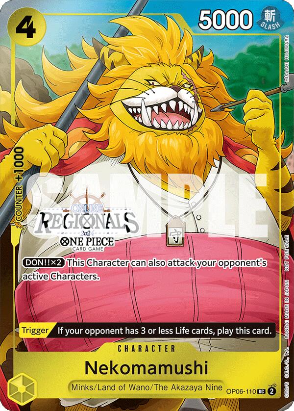 Nekomamushi (Online Regional 2024 Vol. 3) [One Piece Promotion Cards] Bandai