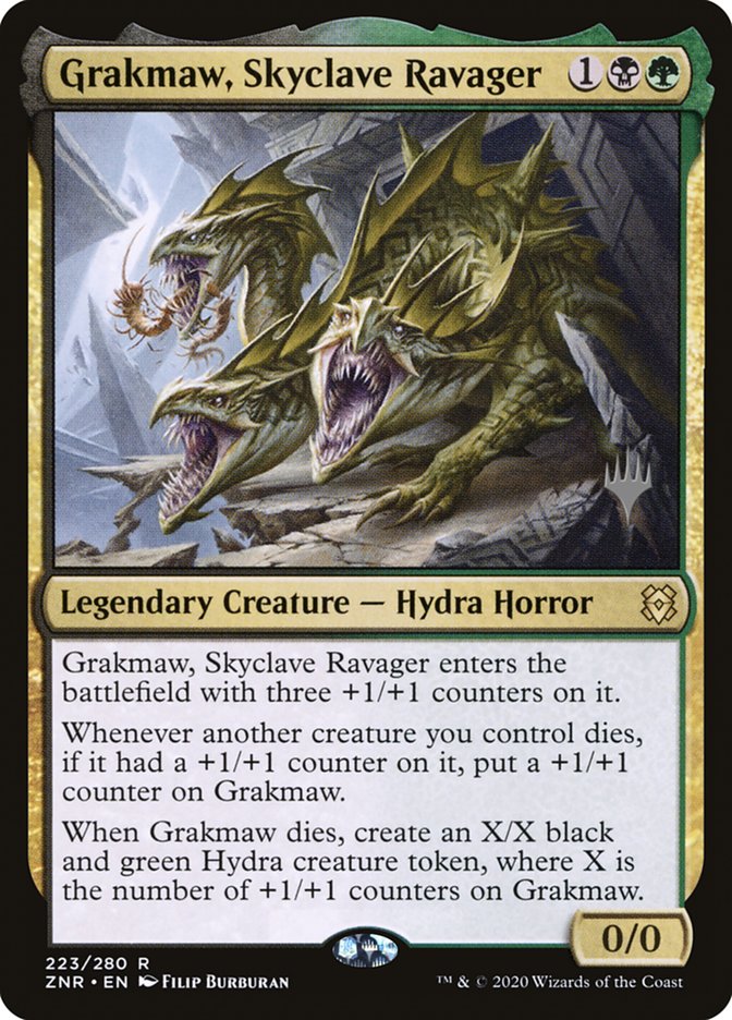 Grakmaw, Skyclave Ravager (Promo Pack) [Zendikar Rising Promos] Magic: The Gathering
