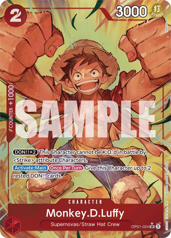 Monkey.D.Luffy (OP01-024) [Premium Booster -The Best-] Bandai