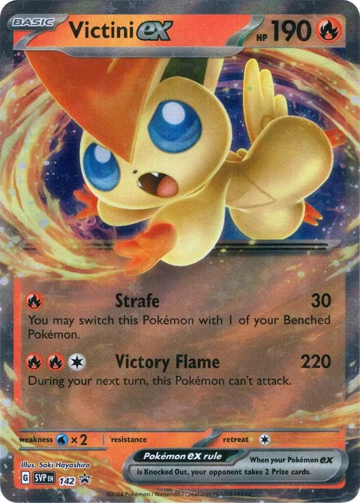 Victini ex (SVP142) [Scarlet & Violet: Black Star Promos] Pokémon