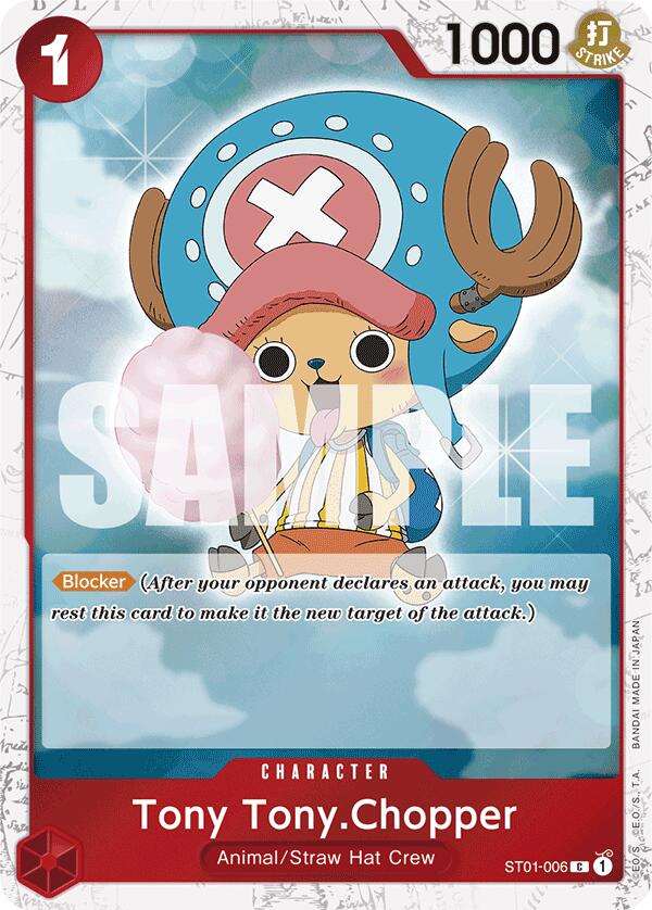 Tony Tony.Chopper (ST01-006) (Jolly Roger Foil) [Premium Booster -The Best-] Bandai