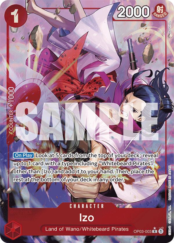 Izo (OP03-003) (Alternate Art) [Premium Booster -The Best-] Bandai