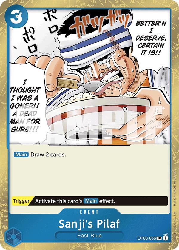 Sanji's Pilaf (Jolly Roger Foil) [Premium Booster -The Best-] Bandai
