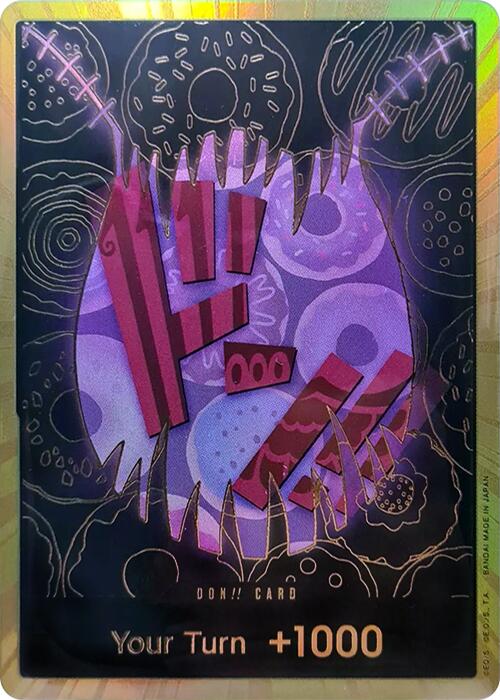 DON!! Card (Katakuri) (Gold) [Premium Booster -The Best-] Bandai