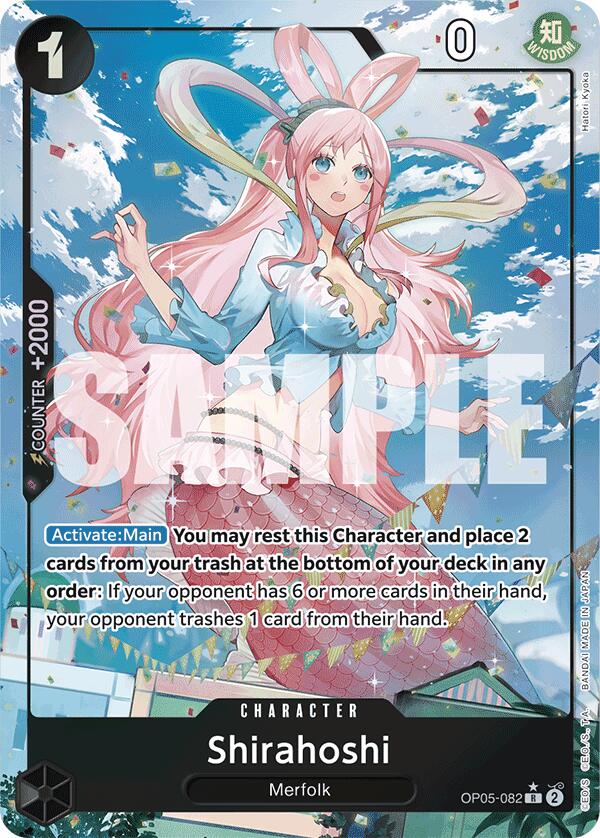 Shirahoshi (OP05-082) (Full Art) [Premium Booster -The Best-] Bandai