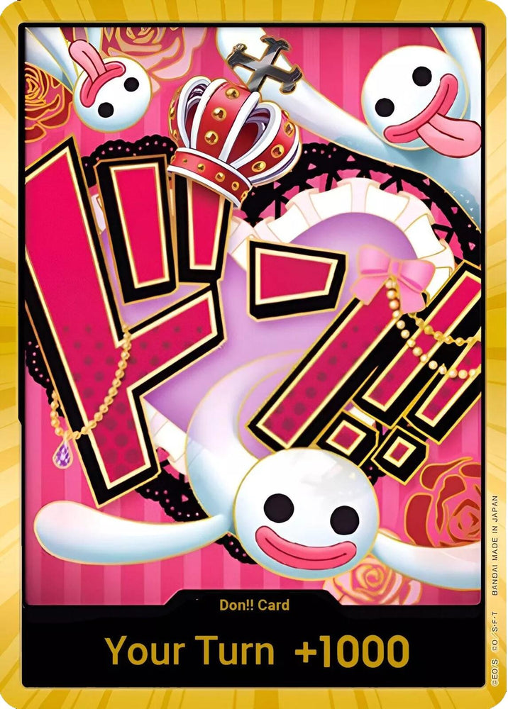 DON!! Card (Perona) (Gold) [Premium Booster -The Best-] Bandai