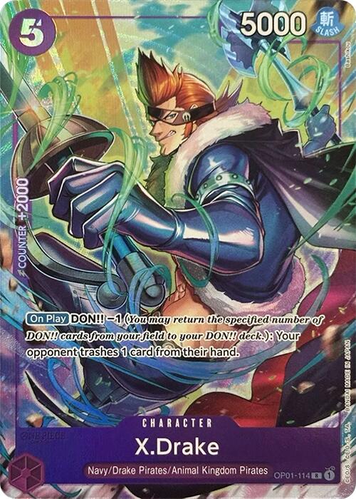 X.Drake (Premium Card Collection -Best Selection Vol. 2-) [One Piece Promotion Cards] Bandai