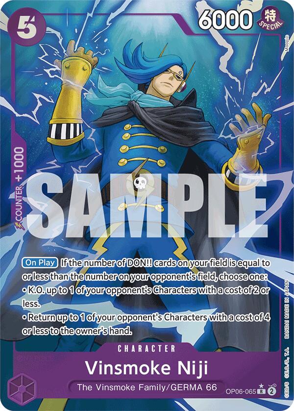 Vinsmoke Niji (OP06-065) (Full Art) [Premium Booster -The Best-] Bandai