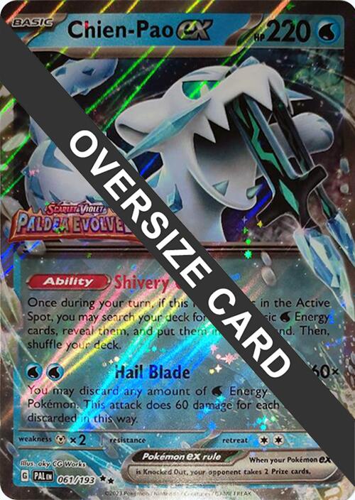 Chien-Pao ex (061/193) (Jumbo) [Scarlet & Violet: Black Star Promos] Pokémon