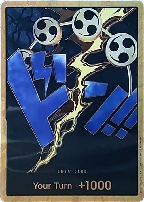 DON!! Card (Enel) (Gold) [Premium Booster -The Best-] Bandai
