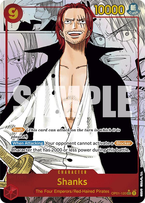 Shanks (Manga) [Premium Booster -The Best-] Bandai