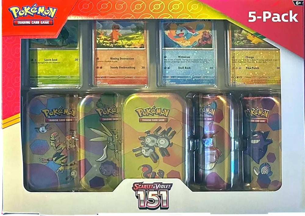 Scarlet & Violet: Base Set - Mini Tins 5-pack (Magneton) Pokémon