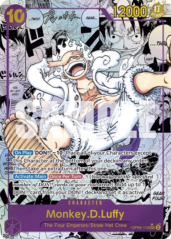Monkey.D.Luffy (OP05-119) (Manga) [Premium Booster -The Best-] Bandai