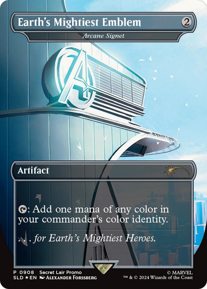 Earth's Mightiest Emblem - Arcane Signet [Secret Lair Drop Series] Magic: The Gathering