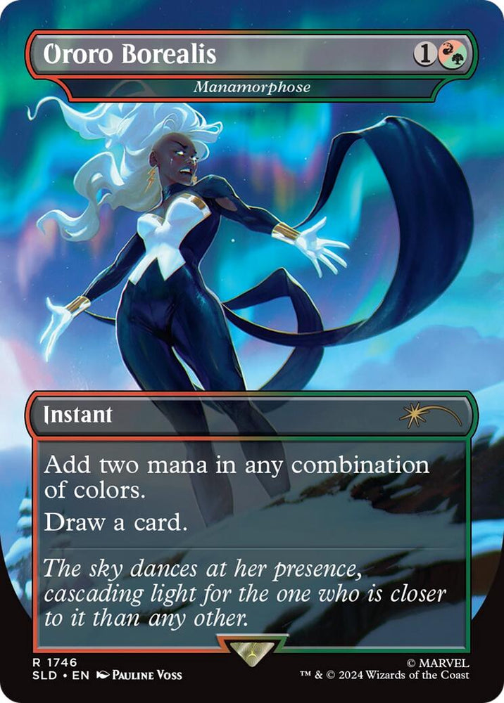 Ororo Borealis - Manamorphose [Secret Lair Drop Series] Magic: The Gathering