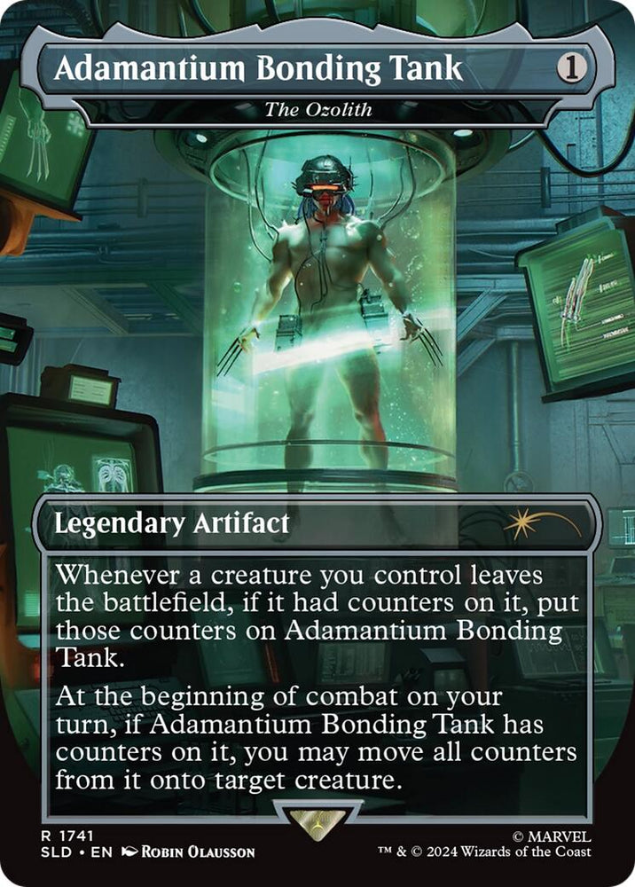 Adamantium Bonding Tank - The Ozolith [Secret Lair Drop Series] Magic: The Gathering