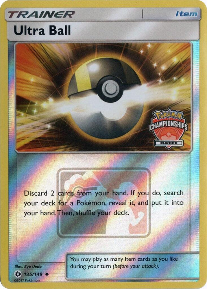Ultra Ball (135/149) (Europe Championships) [League & Championship Cards] Pokémon