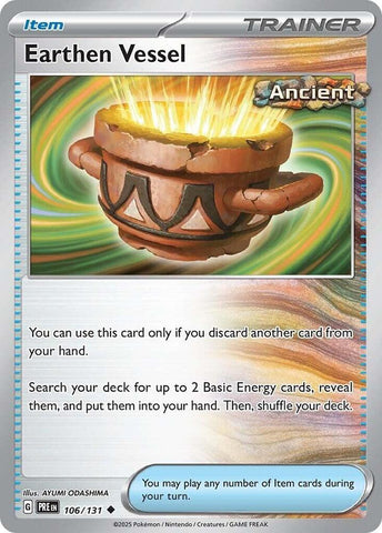Earthen Vessel (106/131) [Scarlet & Violet: Prismatic Evolutions] Pokémon