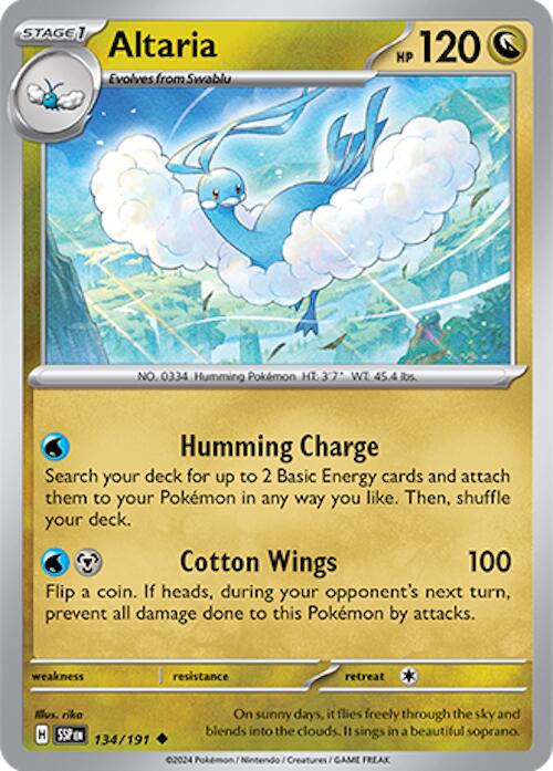 Altaria (134/191) [Scarlet & Violet: Surging Sparks] Pokémon