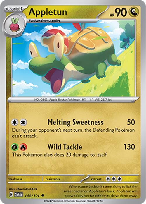 Appletun (140/191) [Scarlet & Violet: Surging Sparks] Pokémon