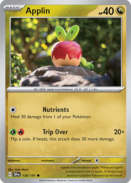 Applin (138/191) [Scarlet & Violet: Surging Sparks] Pokémon