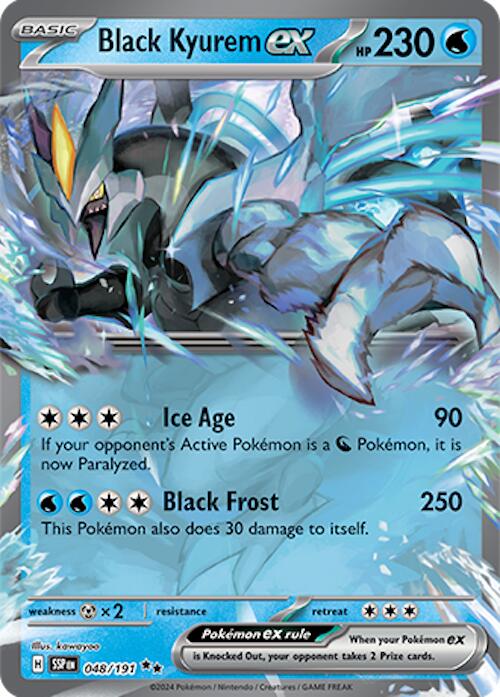 Black Kyurem ex (048/191) [Scarlet & Violet: Surging Sparks] Pokémon