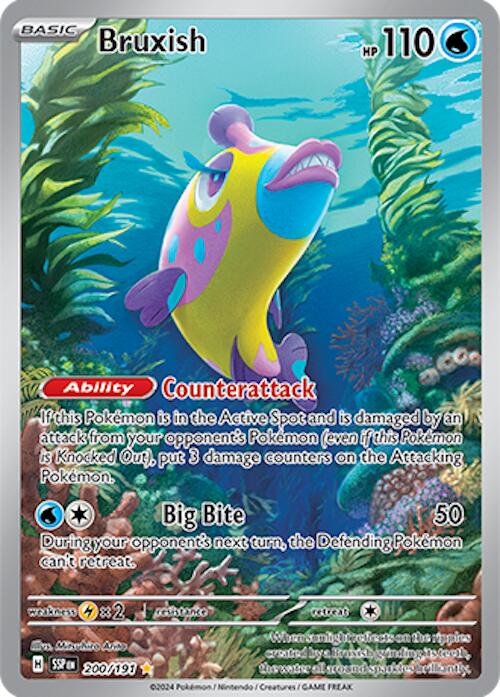 Bruxish (200/191) [Scarlet & Violet: Surging Sparks] Pokémon