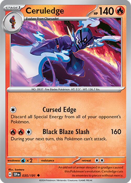 Ceruledge (035/191) [Scarlet & Violet: Surging Sparks] Pokémon