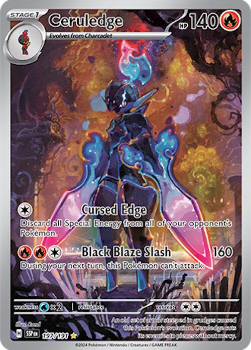 Ceruledge (197/191) [Scarlet & Violet: Surging Sparks] Pokémon