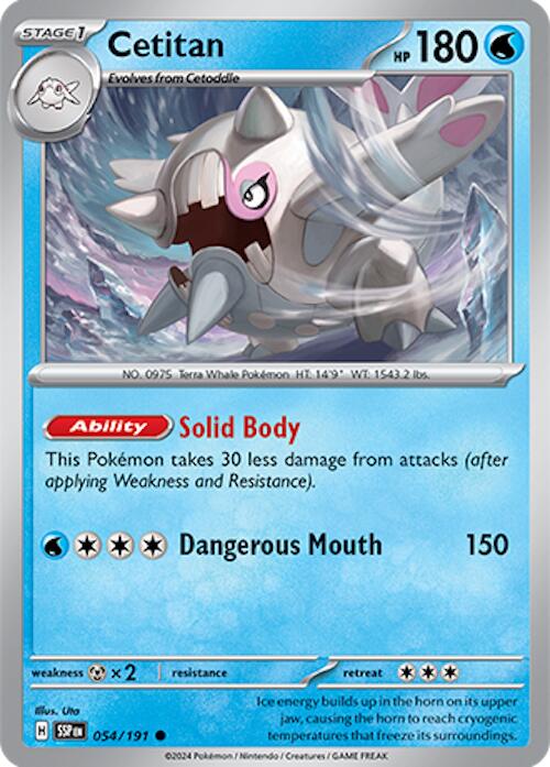 Cetitan (054/191) [Scarlet & Violet: Surging Sparks] Pokémon