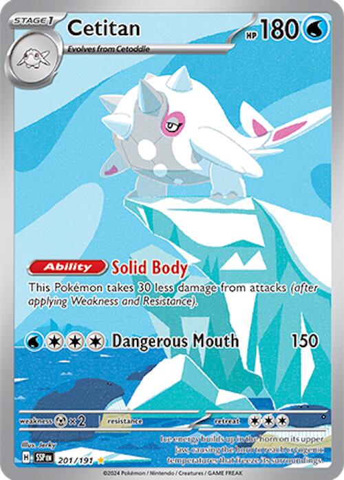 Cetitan (201/191) [Scarlet & Violet: Surging Sparks] Pokémon