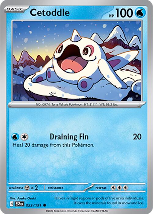 Cetoddle (053/191) [Scarlet & Violet: Surging Sparks] Pokémon