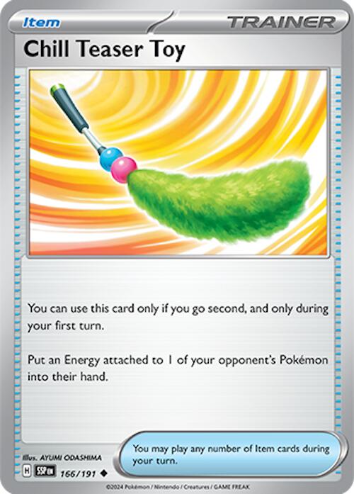 Chill Teaser Toy (166/191) [Scarlet & Violet: Surging Sparks] Pokémon