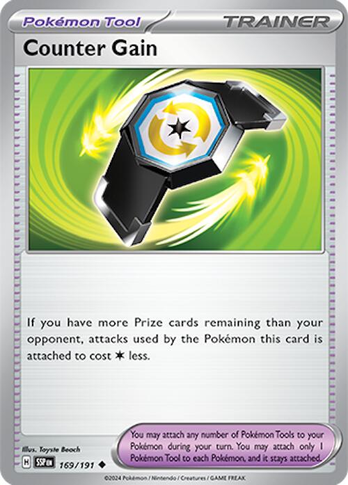 Counter Gain (169/191) [Scarlet & Violet: Surging Sparks] Pokémon