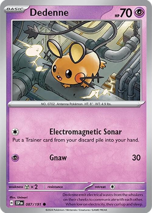 Dedenne (087/191) [Scarlet & Violet: Surging Sparks] Pokémon