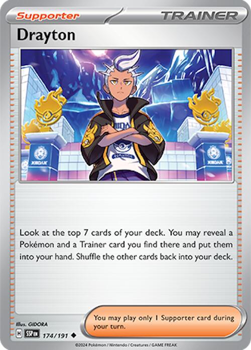 Drayton (174/191) [Scarlet & Violet: Surging Sparks] Pokémon