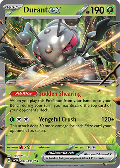 Durant ex (004/191) [Scarlet & Violet: Surging Sparks] Pokémon