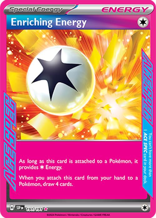 Enriching Energy (191/191) [Scarlet & Violet: Surging Sparks] Pokémon