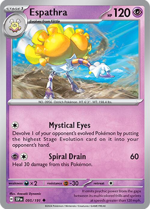 Espathra (095/191) [Scarlet & Violet: Surging Sparks] Pokémon