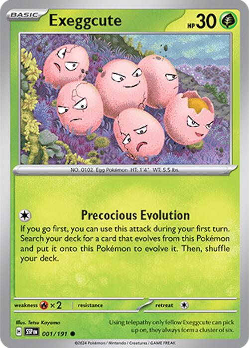 Exeggcute (001/191) [Scarlet & Violet: Surging Sparks] Pokémon