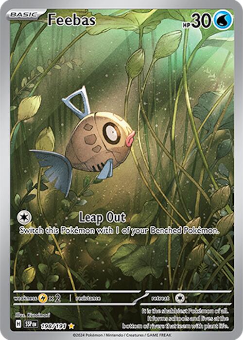 Feebas (198/191) [Scarlet & Violet: Surging Sparks] Pokémon