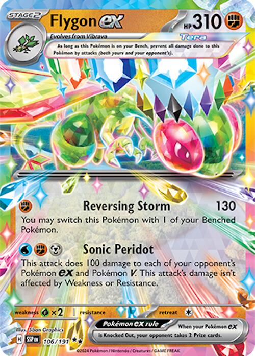 Flygon ex (106/191) [Scarlet & Violet: Surging Sparks] Pokémon