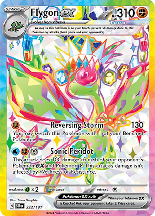 Flygon ex (222/191) [Scarlet & Violet: Surging Sparks] Pokémon