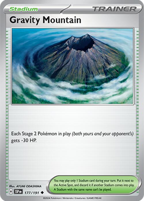 Gravity Mountain (177/191) [Scarlet & Violet: Surging Sparks] Pokémon