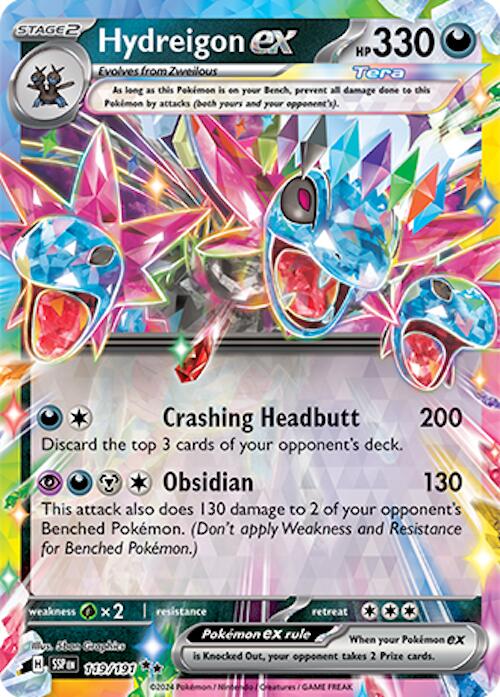 Hydreigon ex (119/191) [Scarlet & Violet: Surging Sparks] Pokémon